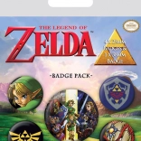 The Legend of Zelda Button-Set (5 Stück)