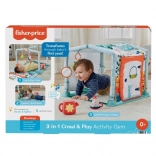 Fisher-Price 3-in-1 Spieldecke Entdeckerhaus mit Geräuschen