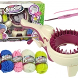 Kreativ-Set Webstuhl 5 Farben Garn