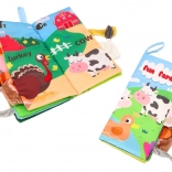 Weiches raschelndes Lernheft Haustiere