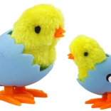 Aufziehbares Küken in gelber Schale