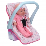 Baby in Autokindersitz 31 cm
