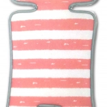 FreeON universelle Einlage für Autositz und Kinderwagen weiß-rosa