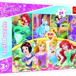 Maxi-Puzzle 24 Teile – DISNEY Prinzessinnen, Zauber der Erinnerungen