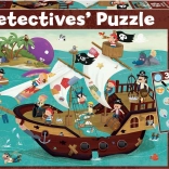 Educa Detektiv-Puzzle Piratenschiff 50 Teile