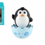 Wackelpinguin mit Klang, 8 cm, Babyspielzeug