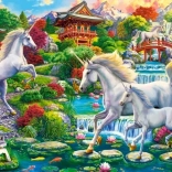 Puzzle 300 Teile Unicorn Garden – Einhörner