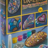 Grafix Steine bemalen Metallic Dazzling – Kreativset