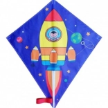 Fliegender Drache Kosmische Rakete 70x60 cm