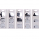 Spiegelaufkleber 12 × 8 cm – Motivmix