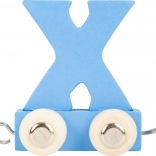 Holzzug – bunte Buchstaben, Buchstabe X small foot