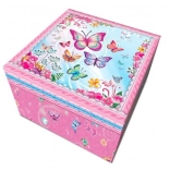 Klassische Spieluhr - Schmetterlinge