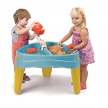FEER Wasser- und Sandspieltisch mit Deckel 4-in-1