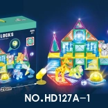 Magnetisches Konstruktionsset 3D ZOO, 64 Teile