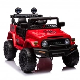 Elektrisches Kinderauto TOYOTA FJ 4x4 rot