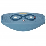 blaue Balancierplatte für Kinder mit Labyrinth und Kugeln