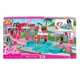 Barbie Traum-Pool – Spielset mit Rutsche, Whirlpool und Snack-Bar