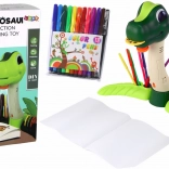 Dino-Zeichenprojektor mit Geräuschen und Zubehör