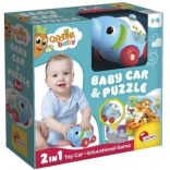 Elefanten-Auto mit Puzzle – Carotina Baby