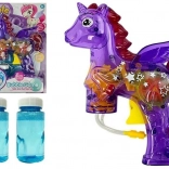 Lila Einhorn Seifenblasenpistole