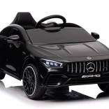 Elektrisches Kinderauto Mercedes CLA 45 S AMG 4x4, schwarz lackiert