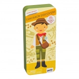 Magnetisches Puzzle Archäologe für Kinder