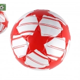 Aufgeblasener rot-weißer Fußball 23 cm