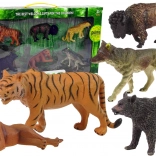 Sets Afrikanische und Waldtiere Figuren