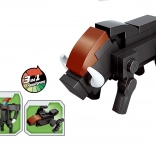 QMAN Bauset 3-in-1 – Wildschwein (27 Teile)