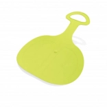 Pinguin Rutscher auf Schnee Limettengrün