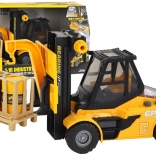 Spielzeug-Gabelstapler mit Geräuschen und Lichtern