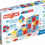 Geomag Magicube Words Bildungs-Magnetbaukasten 55 Teile