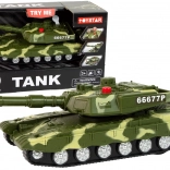 Militärischer Panzer mit Friktionsantrieb und Soundeffekten