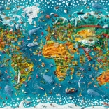 Puzzle mit 2000 Teilen – Unsere Welt