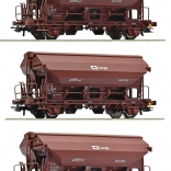 CD Cargo 3-teiliger Satz von Selbstentladewagen mit drehbarem Dach