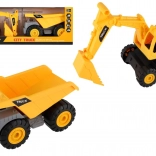 Baufahrzeuge 2 Stk. aus Kunststoff 18 cm