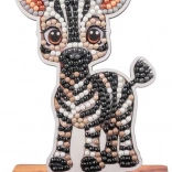 Diamantmalerei Safari: Zebra