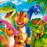 CASTORLAND Puzzle Dinosaurier-Selfie MAXI 40 Teile