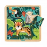Holzpuzzle Tiger und Freunde