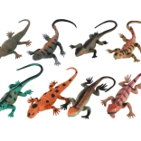 Plastikspielzeug Eidechse 20 cm – Mix verschiedener Arten im Box