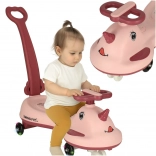 Rosa LED-Einhorn-Fahrzeug mit Griff 
