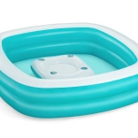 Aufblasbarer Familienpool 218x218x48 Bestway mit schwimmendem Tisch