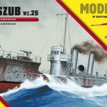 Polnischer Zerstörer ORP Kaszub 1935 Modell 1:400