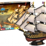3D-Puzzle-Schiff HMS VICTORY – historische Segelfregatte