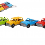 Set aus 4 Kunststoff-Spielzeugautos für Kinder, Freilauf