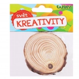 Holzscheibchen 6–7 × 0,5 cm, Set 2 Stk.