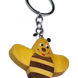 Holz-Schlüsselanhänger Biene 2KIDS TOYS