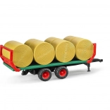 Bruder Heuballen-Transporter 1:16
