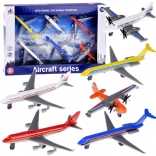 Metallflugzeug-Set