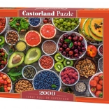 Puzzle 2000 Teile Table Full of Superfood